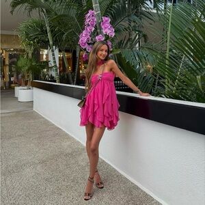 Nana Jacqueline Arabella Dress in Pink